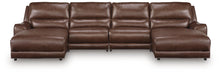 Load image into Gallery viewer, DeepWakes 4-Piece Reclining Sectional with Double Chaise
