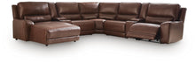 Load image into Gallery viewer, DeepWakes 7-Piece Reclining Sectional with Chaise and Storage Consoles
