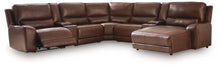 Load image into Gallery viewer, DeepWakes 7-Piece Reclining Sectional with Chaise and Storage Consoles
