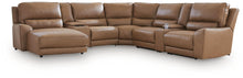 Load image into Gallery viewer, DeepWakes 7-Piece Reclining Sectional with Chaise and Storage Consoles
