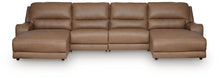 Load image into Gallery viewer, DeepWakes 4-Piece Power Reclining Sectional with Chaise

