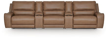Load image into Gallery viewer, DeepWakes 5-Piece Reclining Sectional with Storage Consoles
