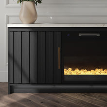 Load image into Gallery viewer, Cadmori 63" TV Stand with Electric Fireplace
