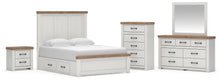 Load image into Gallery viewer, Savonport Queen Panel Bed with Storage, Dresser, Mirror, Chest and Nightstand
