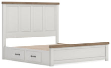 Load image into Gallery viewer, Savonport King Panel Bed with Storage. Dresser, Mirror and Nightstand
