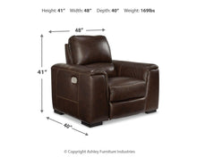 Load image into Gallery viewer, Alessandro PWR Recliner/ADJ Headrest
