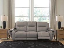 Load image into Gallery viewer, Real Moments PWR REC Sofa w/Audio Seating
