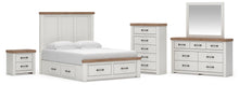 Load image into Gallery viewer, Savonport King Panel Storage Bed, Dresser, Mirror, Chest and Nightstand
