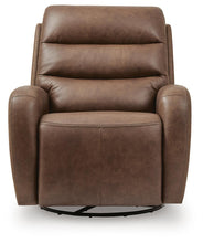Load image into Gallery viewer, Motion-Max Swivel Glider Power Recliner
