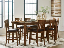 Load image into Gallery viewer, Ralene Counter Height Dining Table and 6 Barstools
