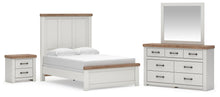 Load image into Gallery viewer, Savonport Full Panel Bed. Dresser, Mirror and Nightstand
