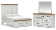 Load image into Gallery viewer, Savonport Full Panel Storage Bed, Dresser and Mirror
