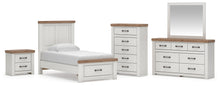 Load image into Gallery viewer, Savonport Twin Panel Storage Bed, Dresser, Mirror, Chest and Nightstand
