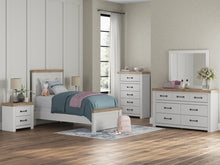 Load image into Gallery viewer, Savonport Twin Panel Bed, Dresser, Mirror, Chest and Nightstand
