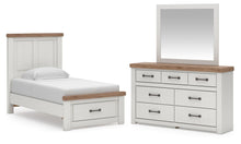 Load image into Gallery viewer, Savonport Twin Panel Storage Bed, Dresser and Mirror
