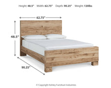 Load image into Gallery viewer, Hyanna Queen Panel Bed, Dresser and Mirror
