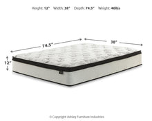 Load image into Gallery viewer, Chime 12 Inch Hybrid  Mattress

