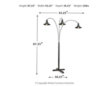 Load image into Gallery viewer, Sheriel Metal Arc Lamp (1/CN)
