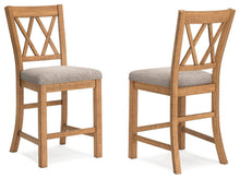 Load image into Gallery viewer, Havonplane Upholstered Barstool (2/CN)

