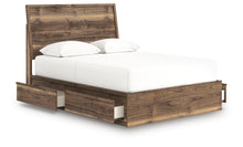 Load image into Gallery viewer, Chirason Queen Panel Bed with Storage
