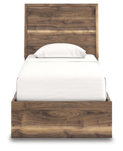 Load image into Gallery viewer, Chirason Twin Panel Bed with Storage
