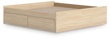 Load image into Gallery viewer, Onita King Platform Bed with 2 Side Storage

