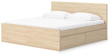 Load image into Gallery viewer, Onita Queen Panel Platform Bed with 2 Side Storage
