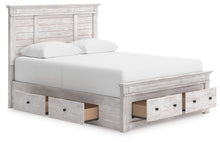 Load image into Gallery viewer, Makidern Queen Panel Storage Bed

