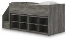 Load image into Gallery viewer, Frandern Twin Loft Bed with Bookcase Storage
