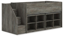 Load image into Gallery viewer, Frandern Twin Loft Bed with Bookcase Storage
