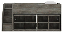 Load image into Gallery viewer, Frandern Twin Loft Bed with Bookcase Storage
