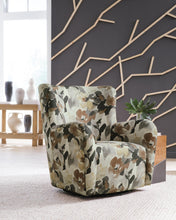 Load image into Gallery viewer, Rowenburg Swivel Glider Accent Chair
