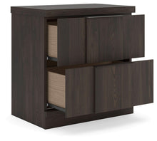Load image into Gallery viewer, Shaehartin Two Drawer Night Stand
