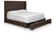 Load image into Gallery viewer, Lavernty Queen Upholstered Storage Bed
