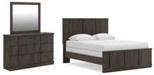 Load image into Gallery viewer, Jadiston Queen Panel Bed, Dresser and Mirror
