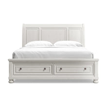 Load image into Gallery viewer, Robbinsdale California King Sleigh Bed with Storage with Mirrored Dresser
