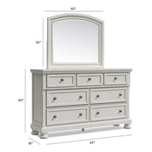 Load image into Gallery viewer, Robbinsdale California King Sleigh Bed with Storage with Mirrored Dresser
