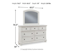 Load image into Gallery viewer, Robbinsdale Dresser and Mirror
