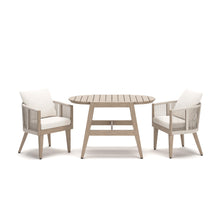 Load image into Gallery viewer, Ivory Vine Chairs w/CUSH/Table Set (3/CN)
