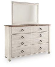 Load image into Gallery viewer, Willowton Dresser and Mirror
