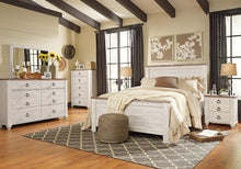 Load image into Gallery viewer, Willowton Dresser and Mirror
