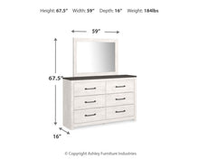 Load image into Gallery viewer, Gerridan Dresser and Mirror
