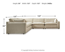 Load image into Gallery viewer, Elyza 5-Piece Sectional
