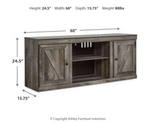 Load image into Gallery viewer, Wynnlow LG TV Stand w/Fireplace Option
