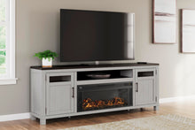 Load image into Gallery viewer, Darborn 88" TV Stand with Electric Fireplace
