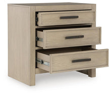 Load image into Gallery viewer, Calmoro Three Drawer Night Stand
