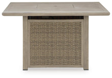 Load image into Gallery viewer, Cliff Trails Square Fire Pit Table
