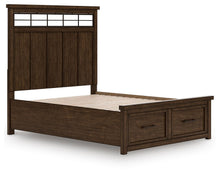 Load image into Gallery viewer, Taffenbrook Queen Panel Storage Bed
