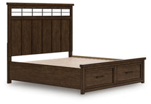 Load image into Gallery viewer, Taffenbrook King Panel Storage Bed
