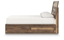 Load image into Gallery viewer, Chirason Queen Panel Bed with Storage
